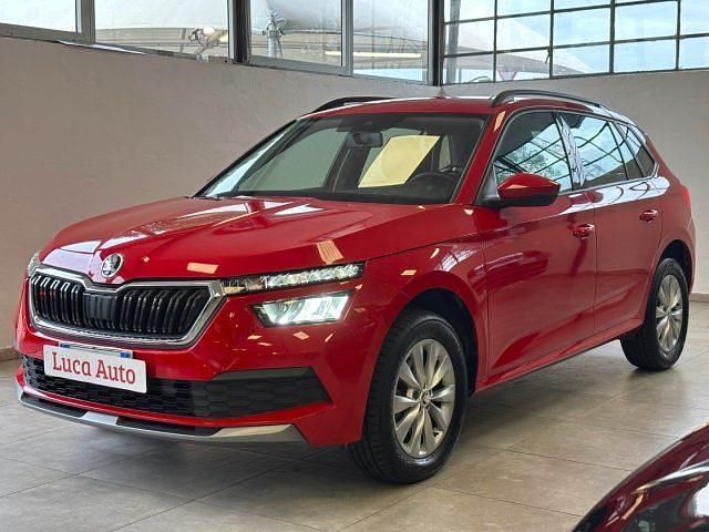 Usata Skoda Kamiq 110 CV (80 kW) 2021 Rosso SUV