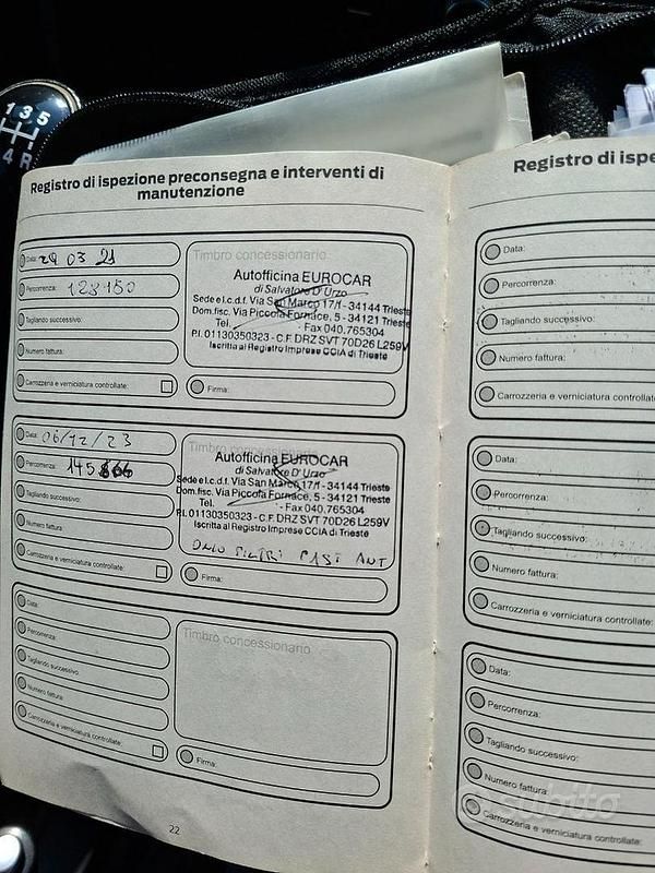 Usata Ford B-MAX 100 CV (73 kW) 2013 Bianco Monovolume