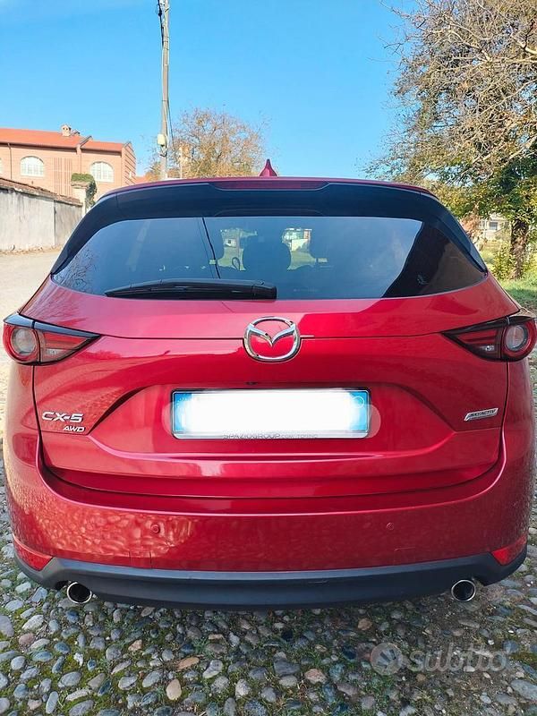 Usata Mazda CX-5 175 CV (128 kW) 2018 Rosso SUV