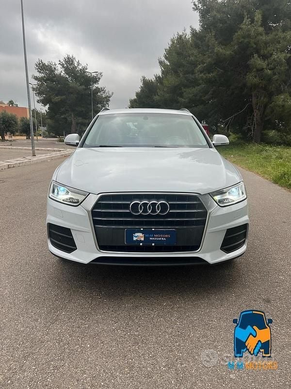 Usata Audi Q3 Business 150 CV (110 kW) 2018 Bianco SUV