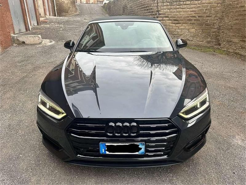 Usata Audi A5 Cabriolet S-Line 190 CV (139 kW) 2017 Grigio Cabrio