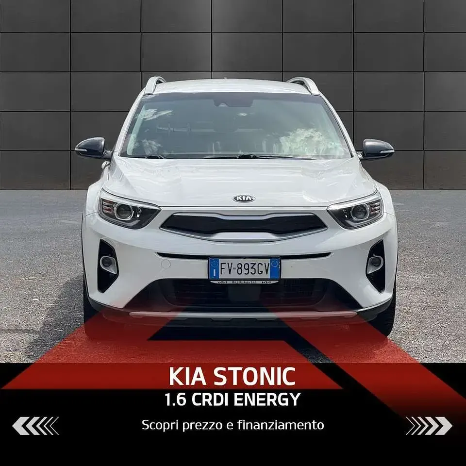 Usata Kia Stonic 116 CV (85 kW) 2019 Bianco SUV