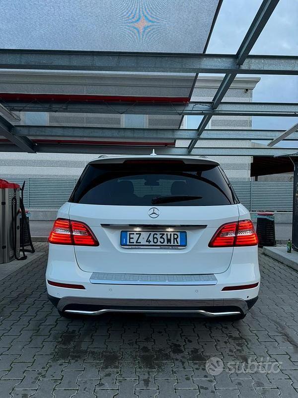 Usata Mercedes ML250 204 CV (150 kW) 2015 Bianco SUV