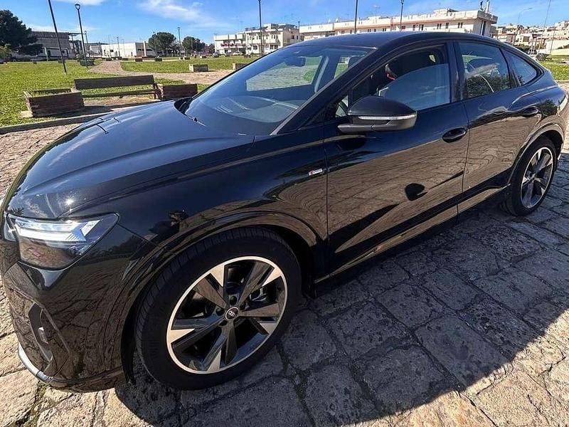 Usata Audi Q4 Sportback e-tron S-Line 69 kW (95 CV) 2022 Nero SUV
