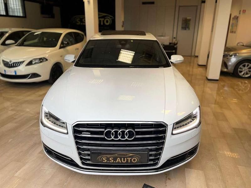 Usata Audi A8L Ambiente 385 CV (283 kW) 2016 Bianco Berlina
