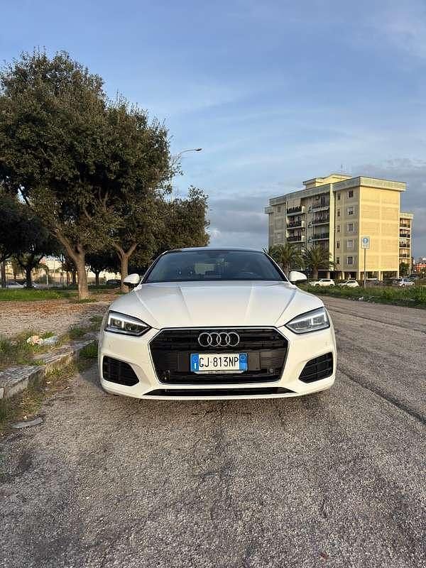 Usata Audi A5 Sportback Ambiente 150 CV (110 kW) 2019 Bianco Utilitaria