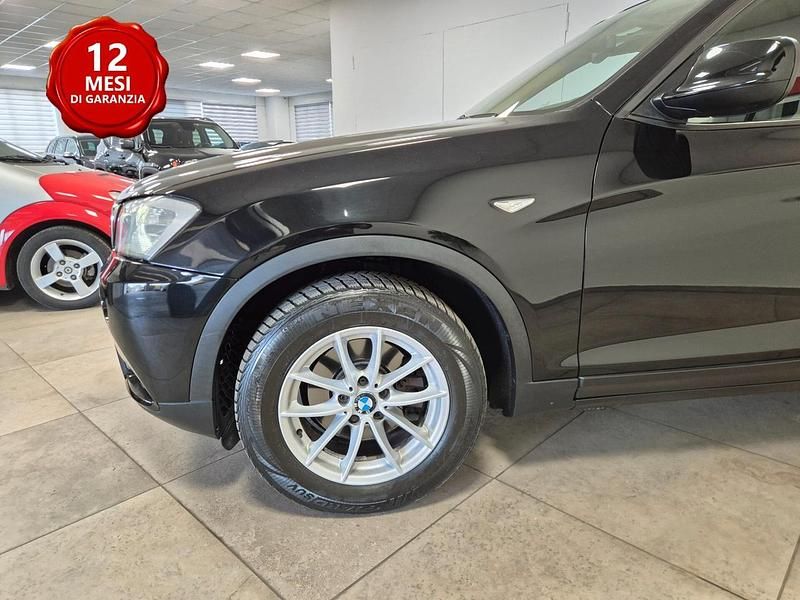 Usata BMW X3 Efficient Dynamics 183 CV (134 kW) 2011 Nero SUV