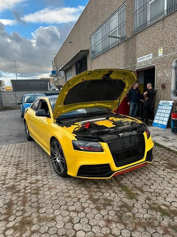 Usata Audi A5 2010 Giallo Coupé