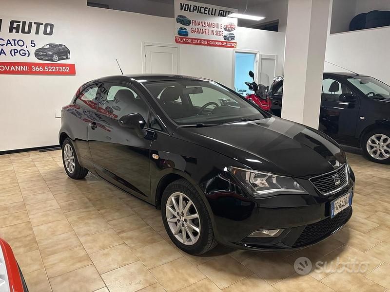 Usata Seat Ibiza 74 CV (54 kW) 2016 Nero Berlina
