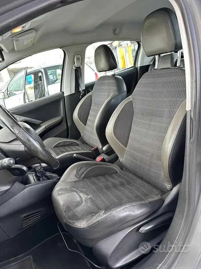 Usata Peugeot 208 2016 Grigio Utilitaria