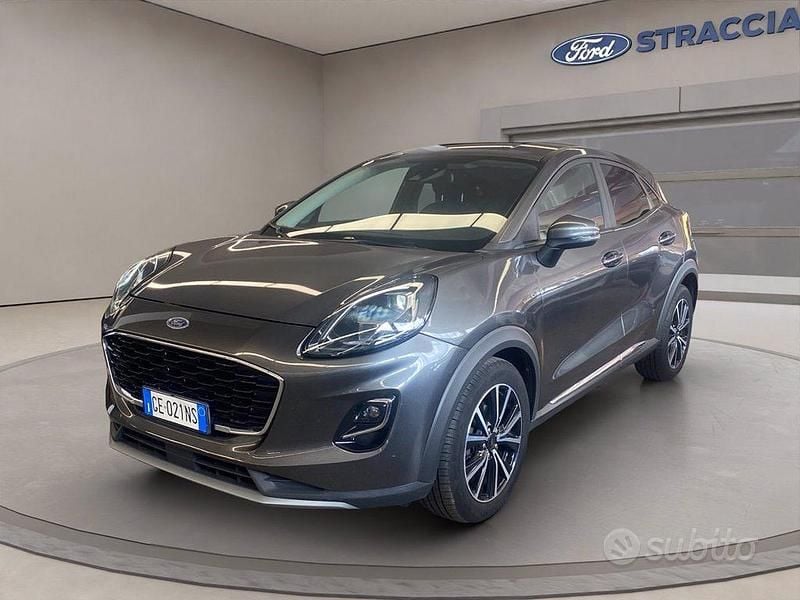 Usata Ford Puma Titanium S 125 CV (91 kW) 2021 Grigio pastello SUV