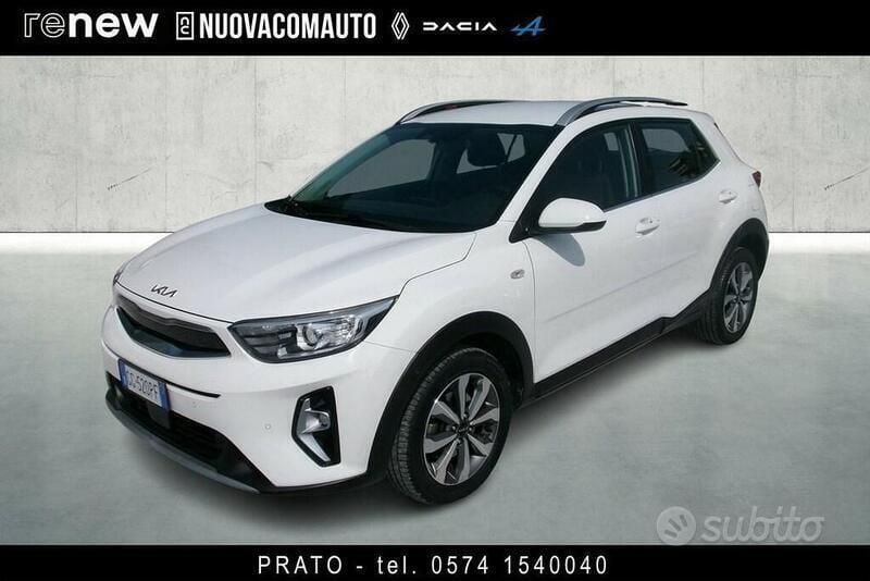 Bianco Usata 2022 Kia Stonic GT-Line SUV | 14.500 € (Ottimo prezzo) - Immagine 1/2