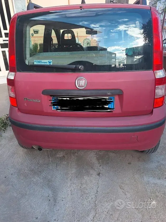 Usata Fiat Panda Active 54 CV (39 kW) 2004 Rosso Utilitaria
