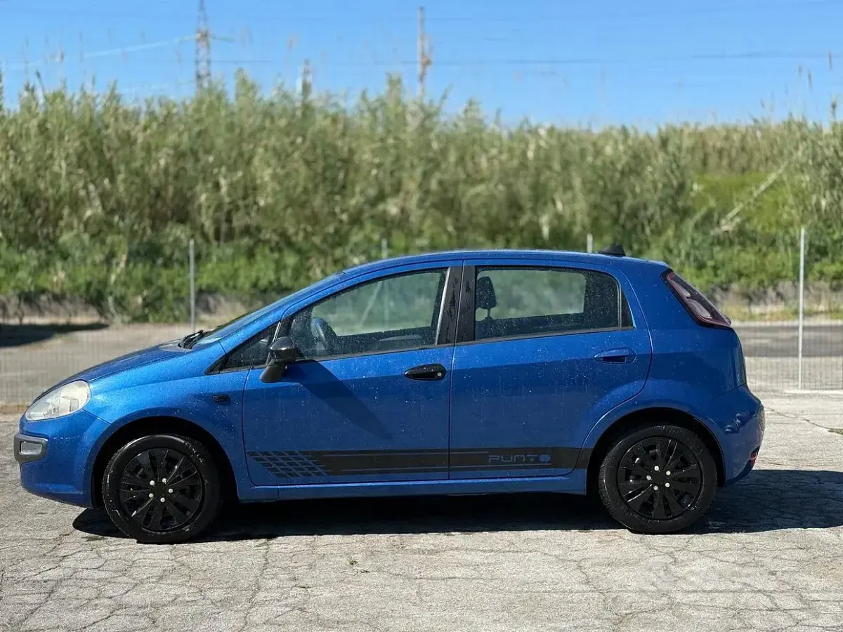 Usata Fiat Punto Evo Active 65 CV (47 kW) 2010 Blu Utilitaria