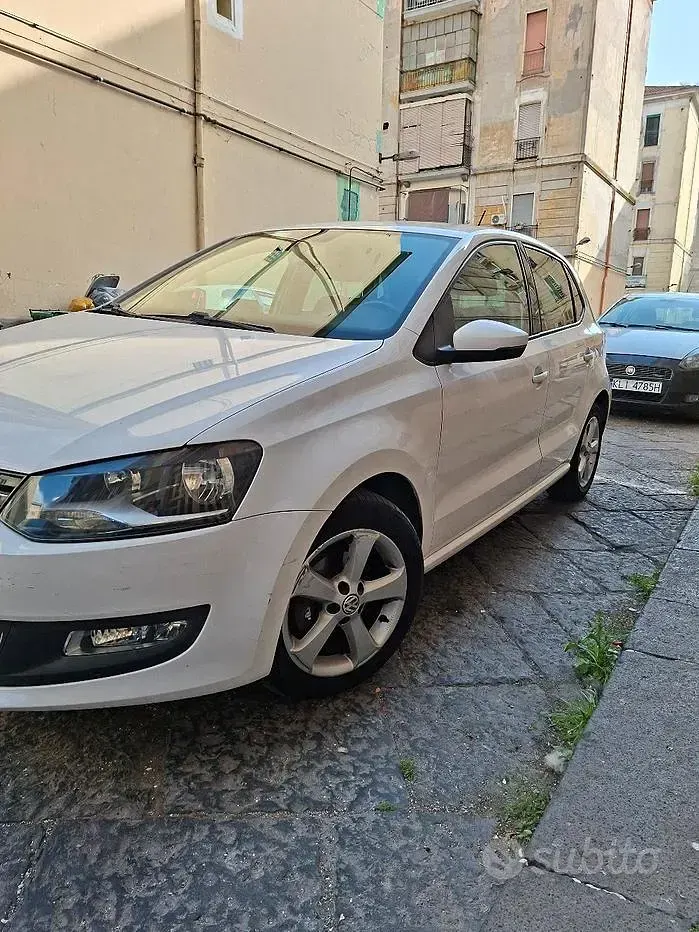 Usata VW Polo 75 CV (55 kW) 2012 Bianco Utilitaria