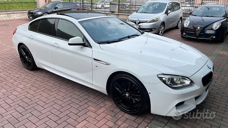 Usata BMW 640 M Sport 313 CV (230 kW) 2014 Bianco Coupé