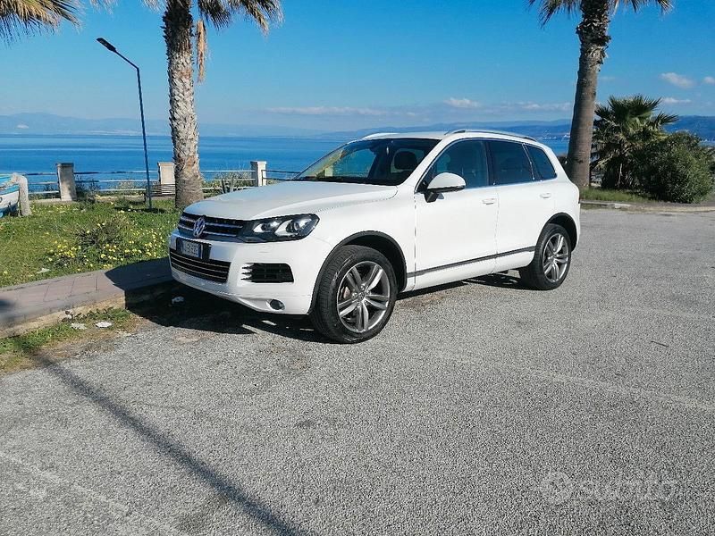 Usata VW Touareg 245 CV (180 kW) 2012 Bianco SUV