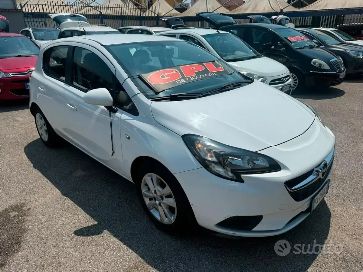 Usata Opel Corsa 90 CV (66 kW) 2015 Bianco Utilitaria