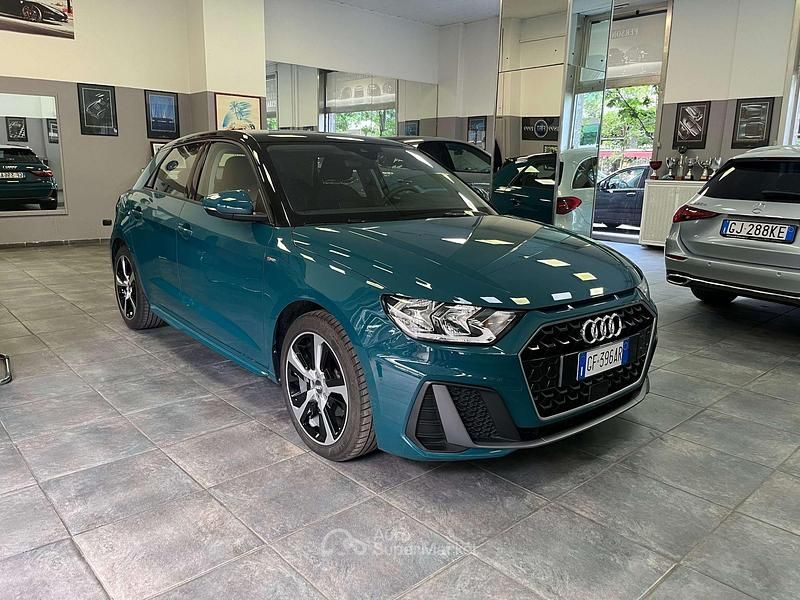 Usata Audi A1 Sportback Advanced 150 CV (110 kW) 2020 Verde Utilitaria