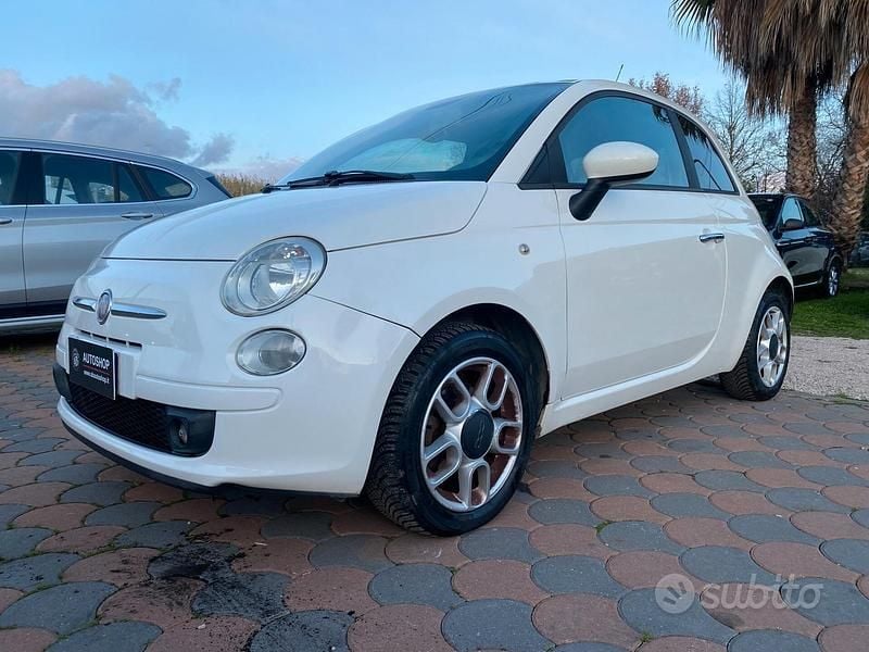 Usata Fiat 500 Sport 102 CV (75 kW) 2008 Bianco Berlina