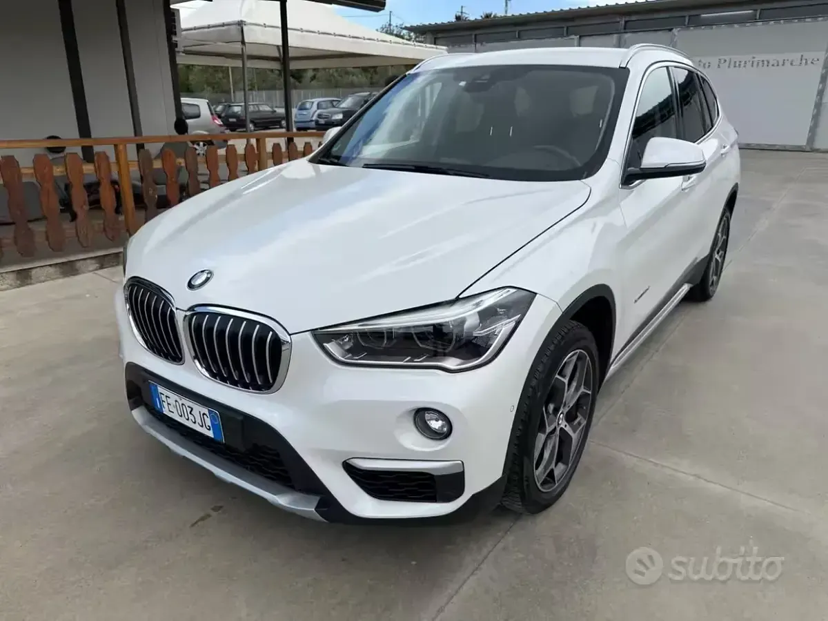 Usata BMW X1 xLine 150 CV (110 kW) 2016 Bianco SUV