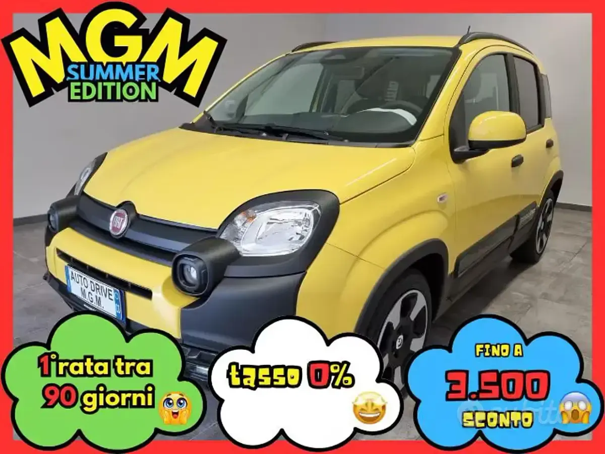 Nuova Fiat Panda Cross Cross 65 CV (47 kW) 2026 Giallo Utilitaria