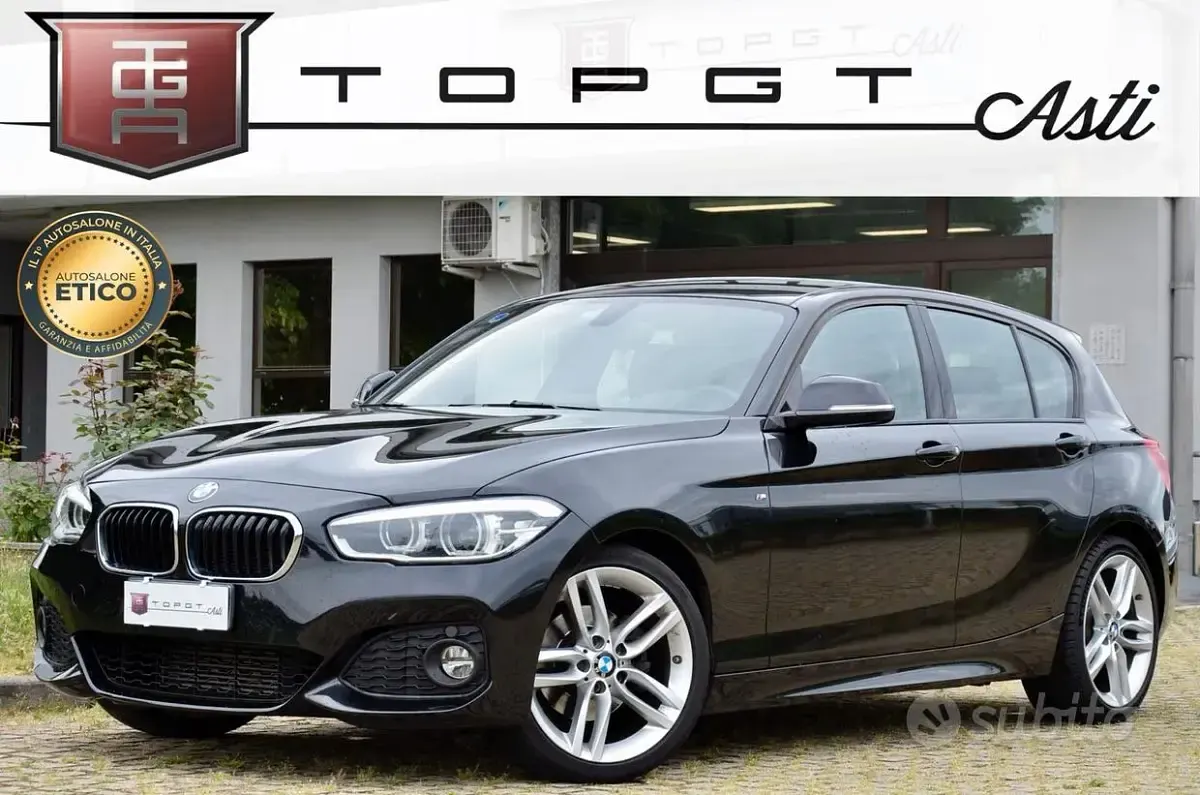 Usata BMW 120 M Sport 190 CV (139 kW) 2016 Nero Utilitaria