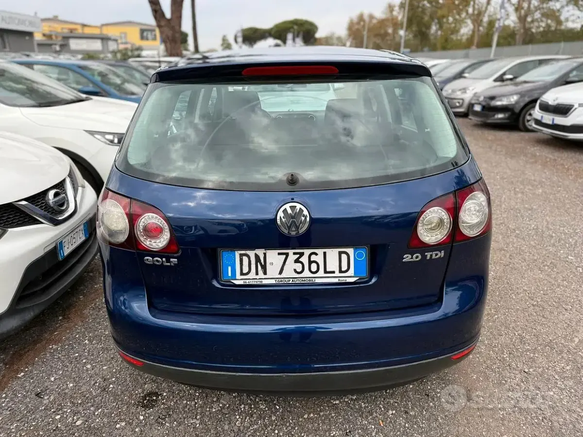 Usata VW Golf Plus Cross Sportline 140 CV (102 kW) 2005 Blu Berlina