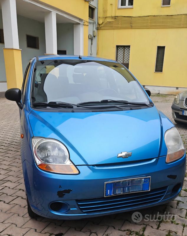 Usata Chevrolet Matiz 2007 Blu Utilitaria