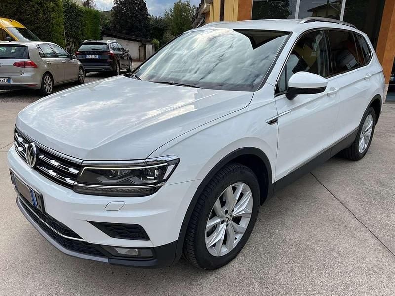 Pure white Usata 2021 VW Tiguan Allspace Advance SUV | 22.300 € (Ottimo prezzo) - Immagine 1/4