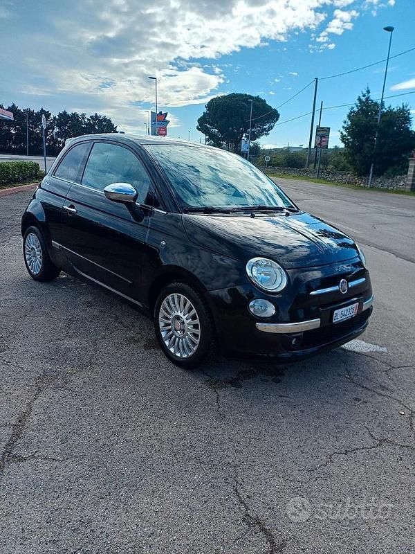 Nero Usata 2010 Fiat 500 Sport Due volumi | 5800 € - Immagine 1/4