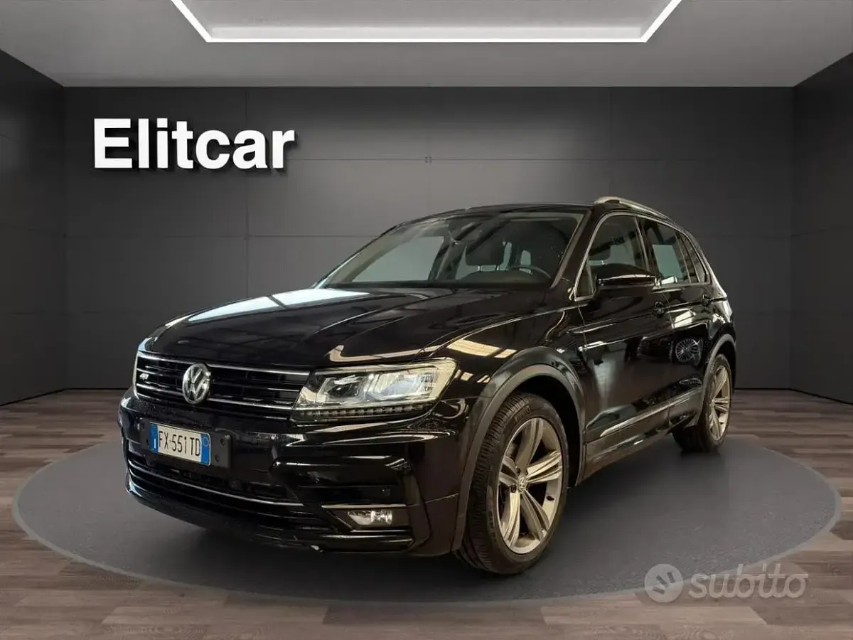 Usata VW Tiguan Sport 116 CV (85 kW) 2019 Nero SUV
