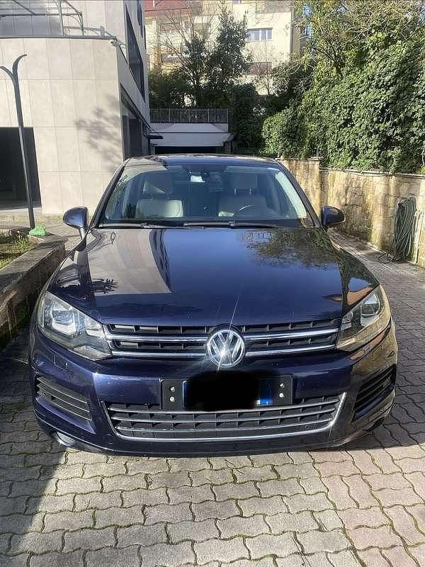 Usata VW Touareg Executive 262 CV (192 kW) 2017 Blu/azzurro SUV