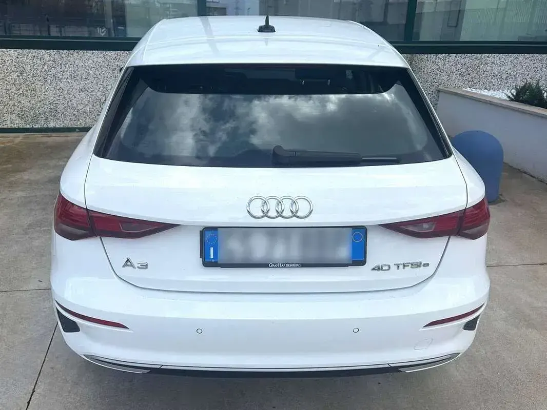 Usata Audi A3 Advanced 150 CV (110 kW) 2021 Bianco Berlina