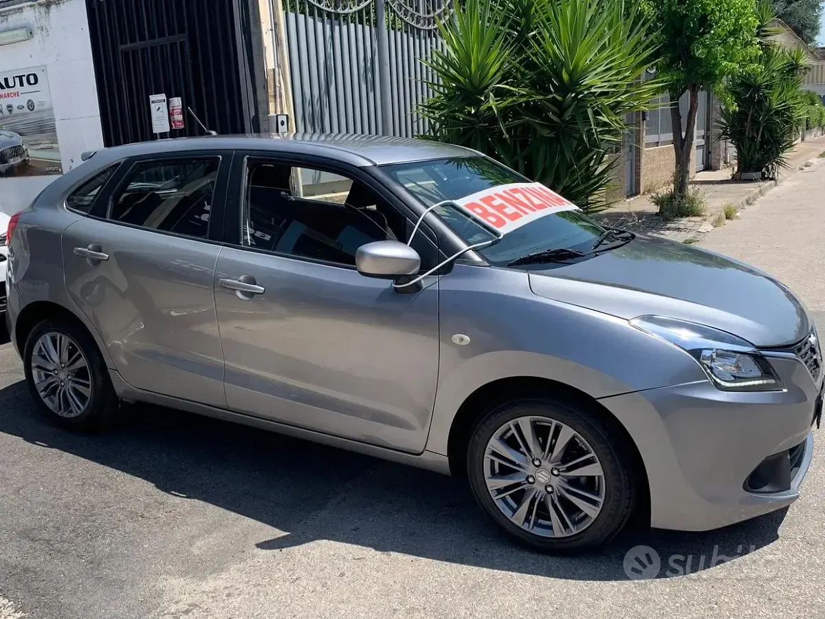 Usata Suzuki Baleno 90 CV (66 kW) 2019 Grigio Utilitaria