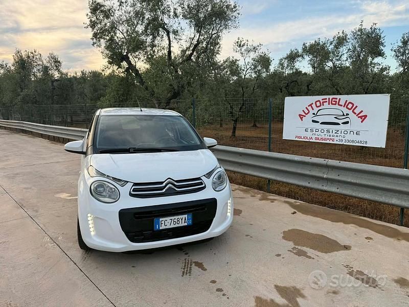 Usata Citroën C1 69 CV (50 kW) 2016 Bianco Utilitaria