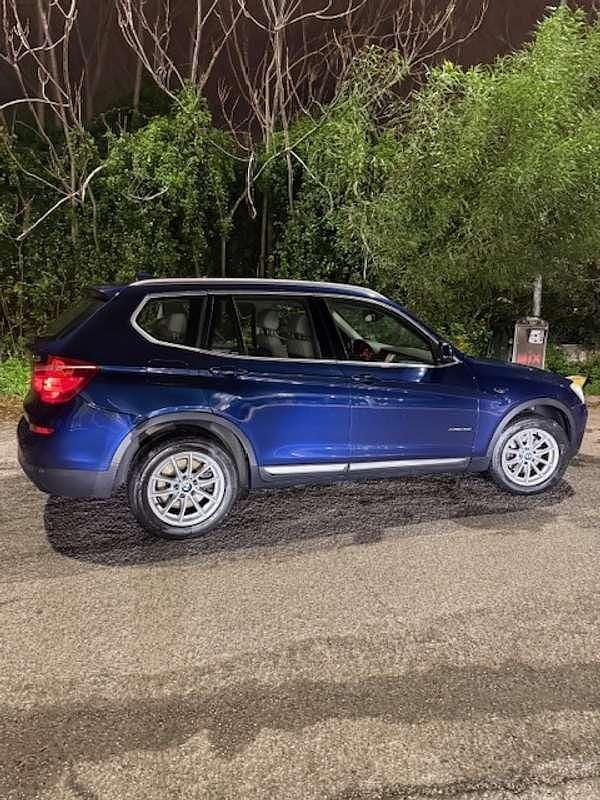 Usata BMW X3 xLine 190 CV (139 kW) 2014 Blu/azzurro SUV