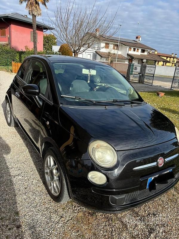 Usata Fiat 500 2010 Nero Utilitaria