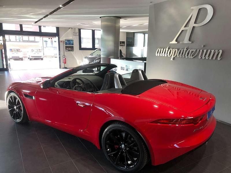 Usata Jaguar F-Type S 381 CV (280 kW) 2013 Rosso Cabrio