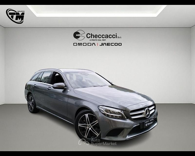 Usata Mercedes C200 184 CV (135 kW) 2020 Argento Station wagon