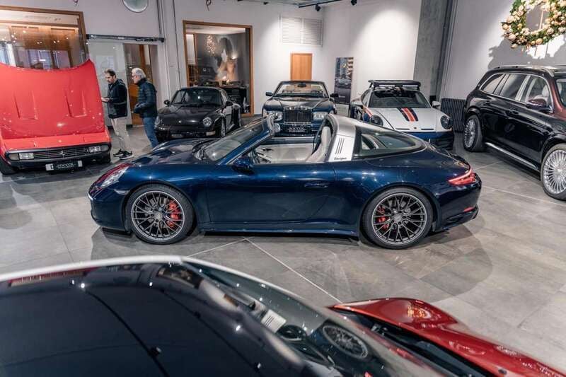 Blu Usata 2016 Porsche 911 Targa 4S Cabrio | 102.800 € (Ottimo prezzo) - Immagine 1/4