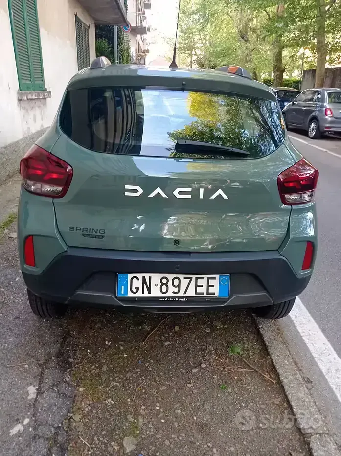 Usata Dacia Spring 18 kW (25 CV) 2023 Verde Utilitaria