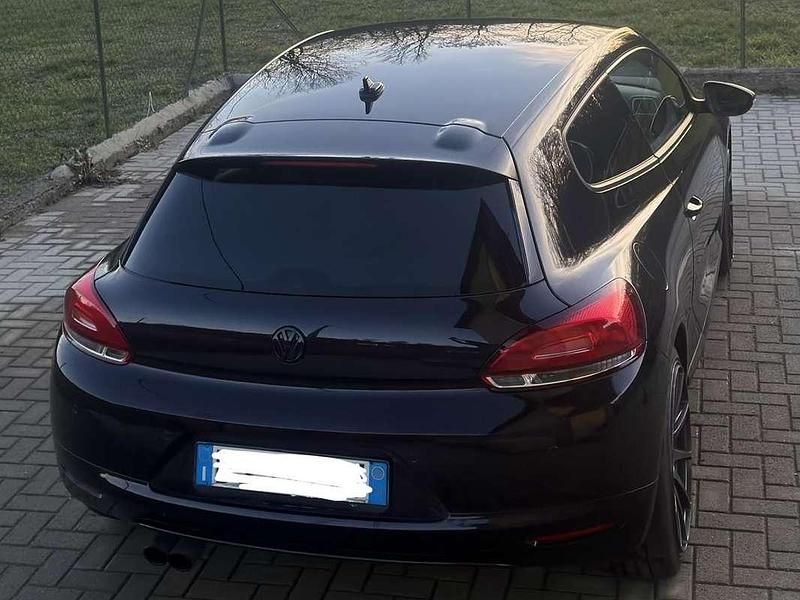 Usata VW Scirocco 200 CV (147 kW) 2008 Nero Coupé