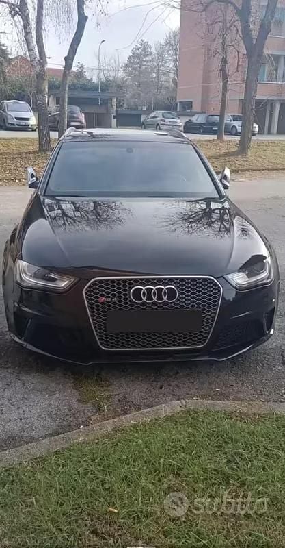 Usata Audi RS4 450 CV (330 kW) 2013 Nero Station wagon