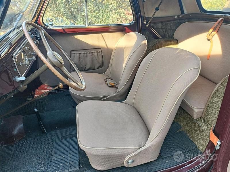 Usata Fiat Topolino 1950 Rosso Utilitaria