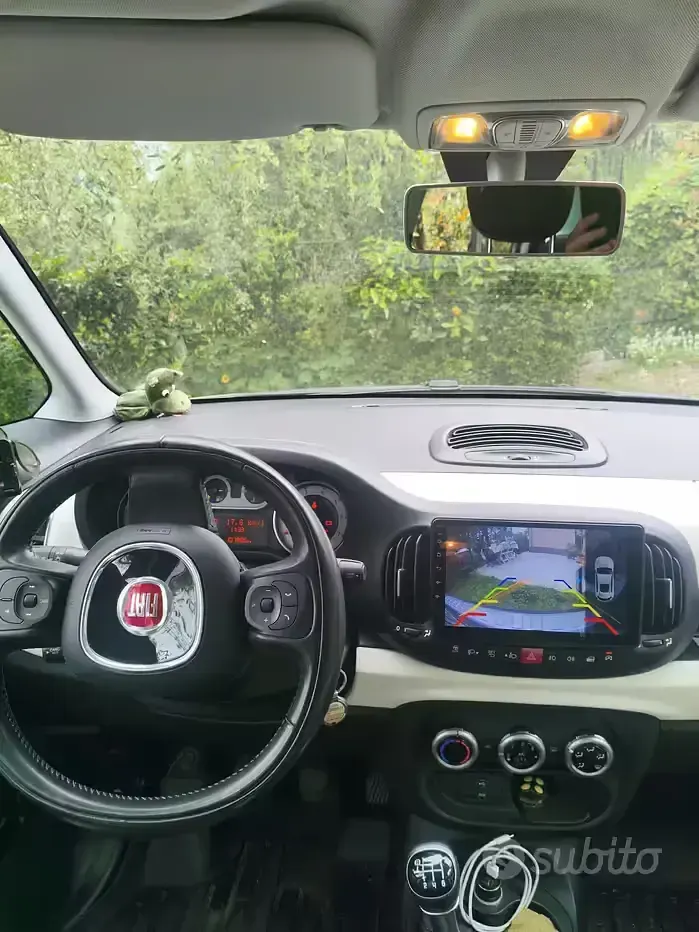 Usata Fiat 500L Trekking 105 CV (77 kW) 2013 Grigio Monovolume