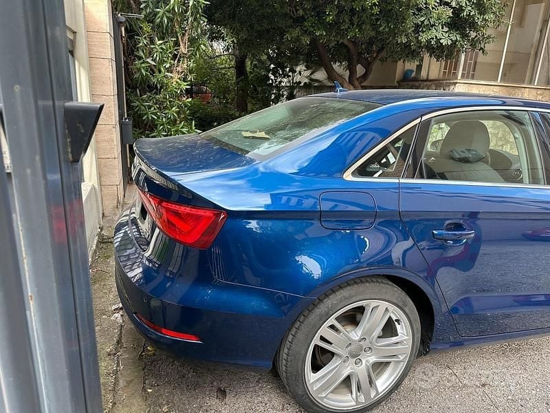 Usata Audi A3 Ambition 150 CV (110 kW) 2014 Blu Berlina