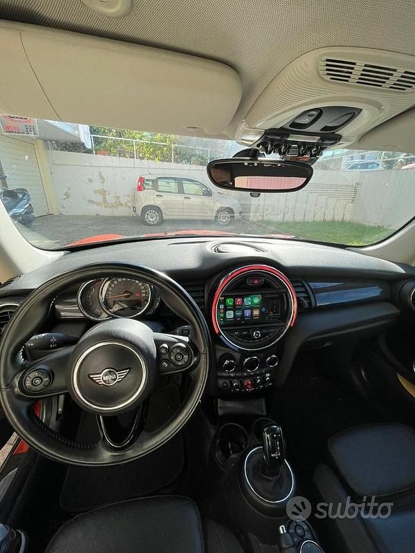 Usata Mini Cooper 136 CV (100 kW) 2018 Arancione Utilitaria