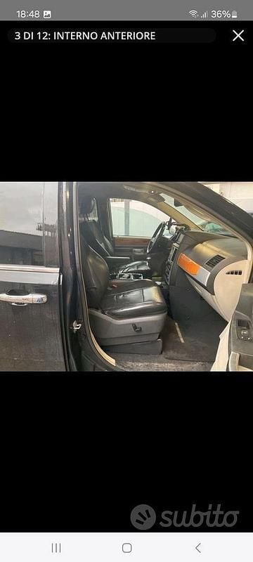 Usata Chrysler Grand Voyager 163 CV (119 kW) 2009 Nero Monovolume