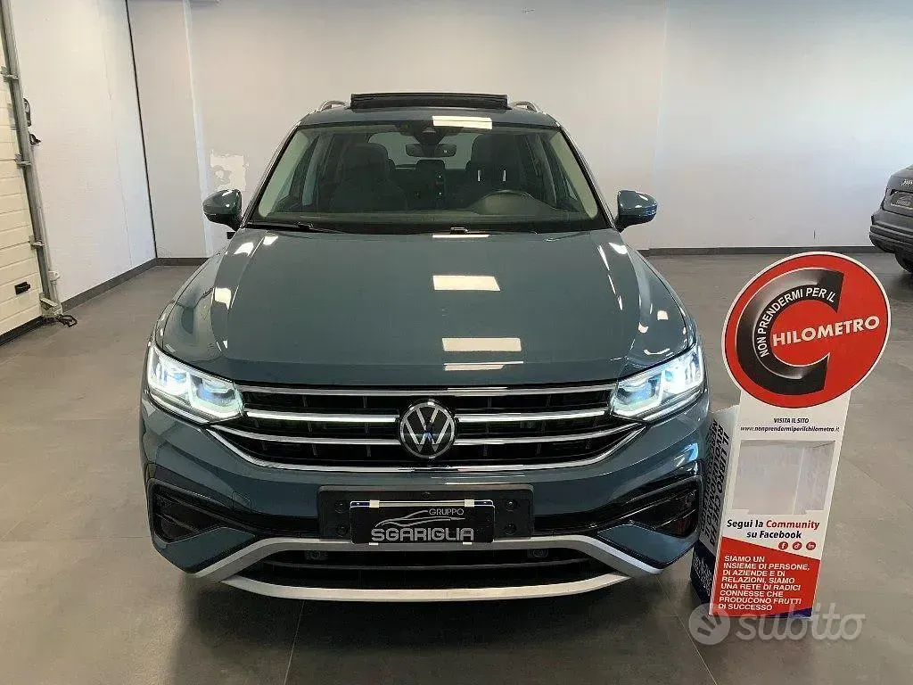Usata VW Tiguan Allspace Elegance 150 CV (110 kW) 2022 Grigio SUV
